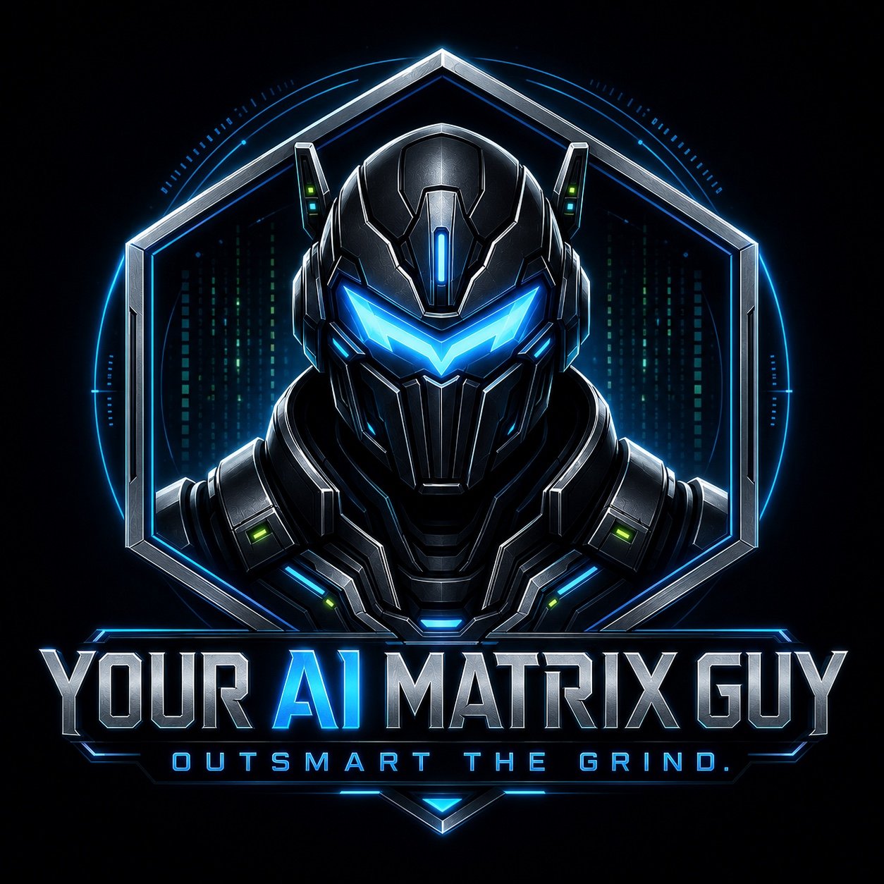 Complete Matrix Prime V5 logo for Your AI Matrix Guy and Outsmart the Grind